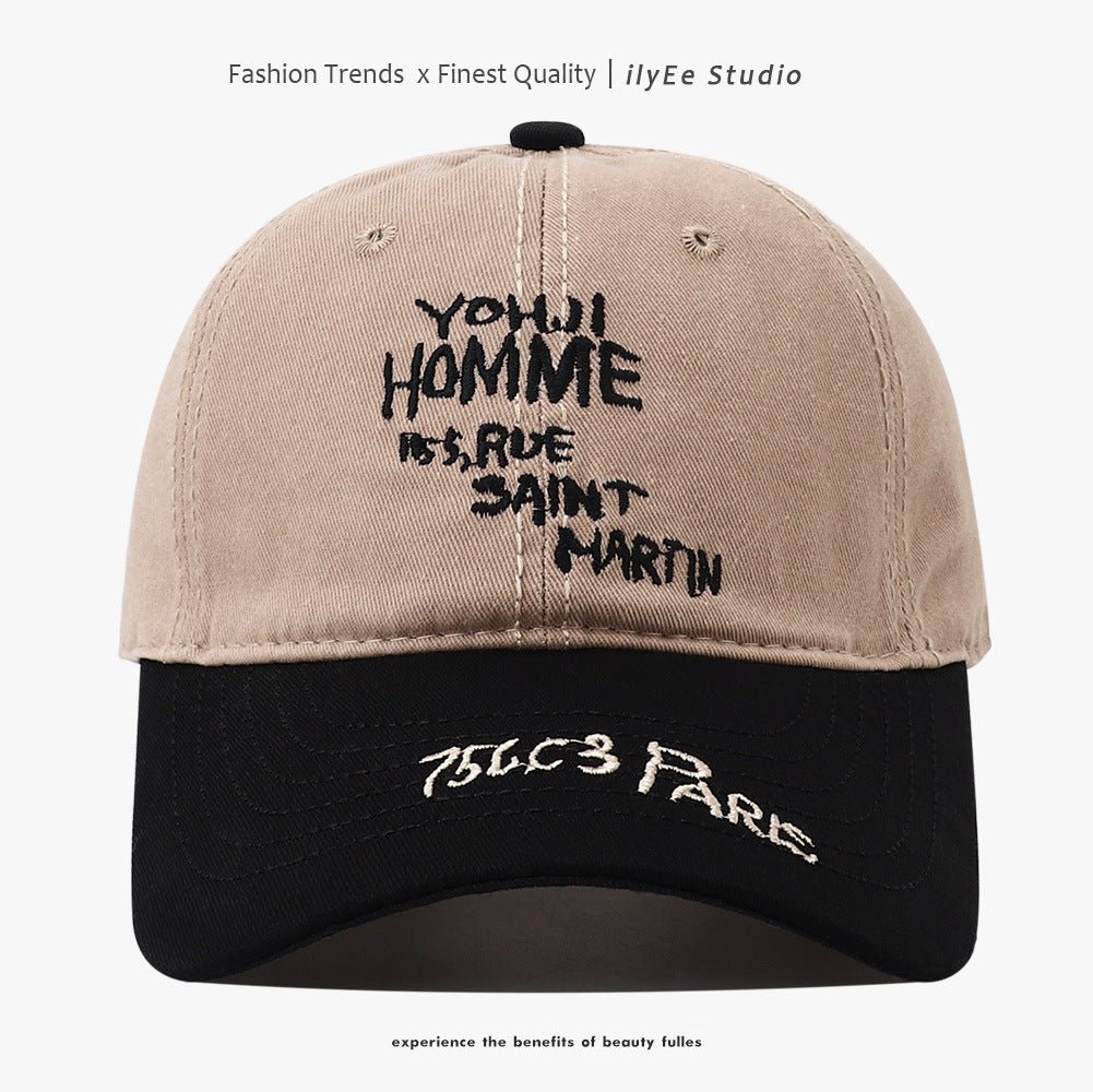Big Head Circumference Peaked Cap Fashion Trendy Baseball Cap For Men - RALO COLLECTION STUDIO