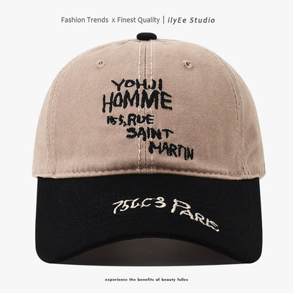 Big Head Circumference Peaked Cap Fashion Trendy Baseball Cap For Men - RALO COLLECTION STUDIO