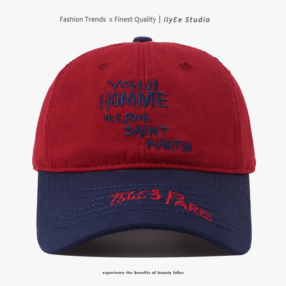 Big Head Circumference Peaked Cap Fashion Trendy Baseball Cap For Men - RALO COLLECTION STUDIO