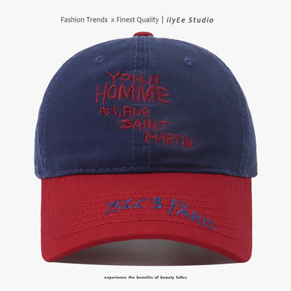 Big Head Circumference Peaked Cap Fashion Trendy Baseball Cap For Men - RALO COLLECTION STUDIO
