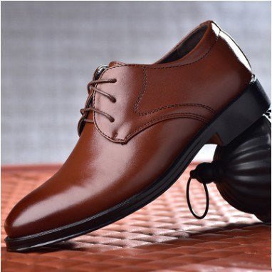 Black Shoes With Pointed Toe For Men - RALO COLLECTION STUDIO