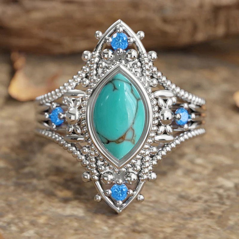 Bohemian-style Horse-eye Ring For Women - RALO COLLECTION STUDIO