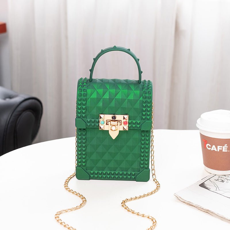 Bolsa Feminina De Couro, Bolsa De Ombro Para Celular, Com Corrente, Para Moedas E Bolsos - RALO COLLECTION STUDIO