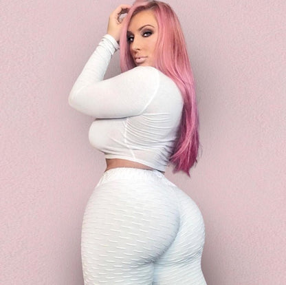 Booty Lifting Anti Cellulite Scrunch Leggings Without Pocket - RALO COLLECTION STUDIO