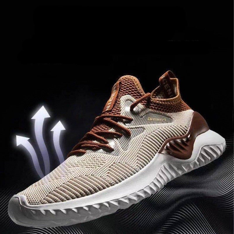 Breathable Mesh Shoes, Mesh Shoes, Men's Shoes, Flying Woven Fashion Casual Shoes - RALO COLLECTION STUDIO