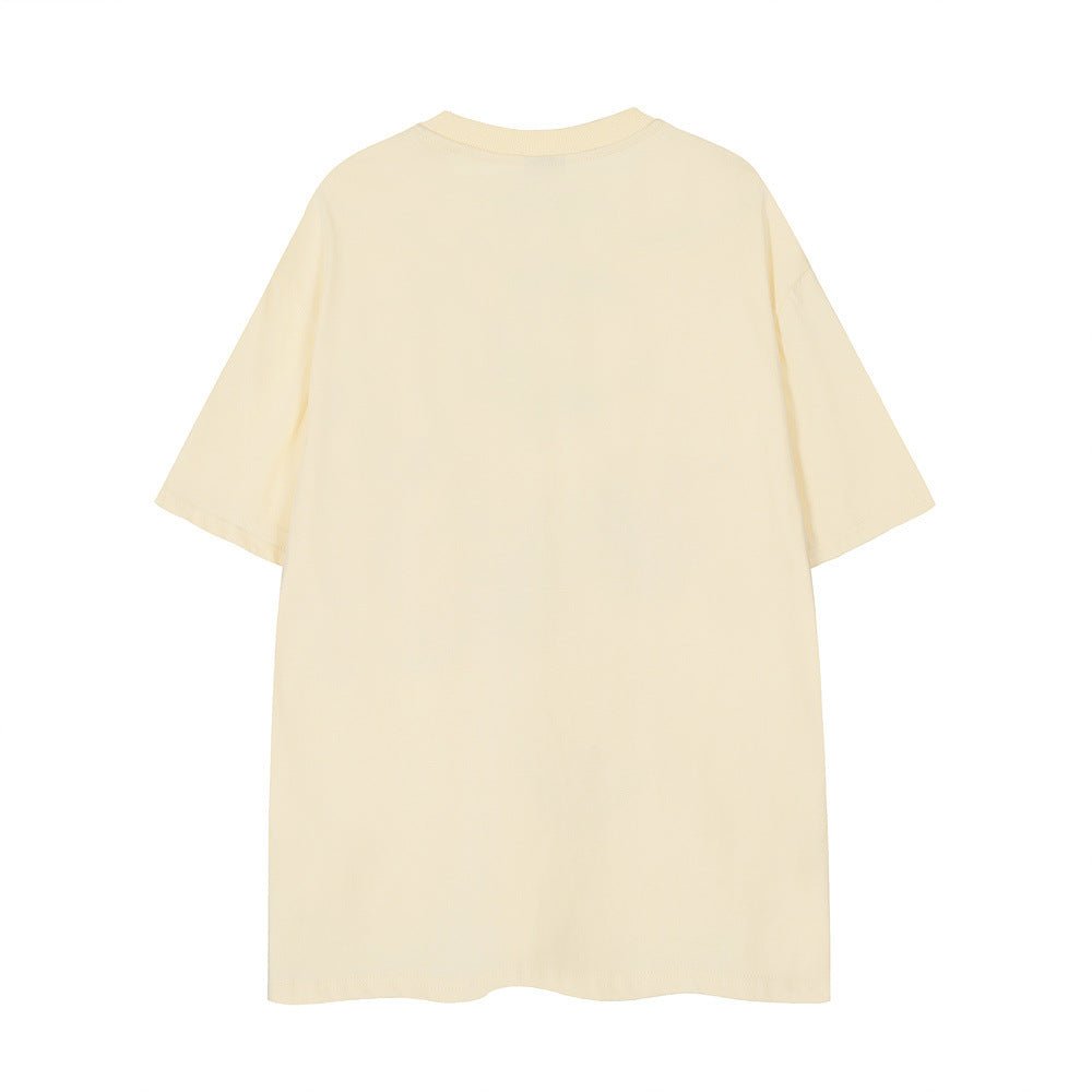 Butterfly Patch Casual Short-sleeved T-shirt For Men - RALO COLLECTION STUDIO