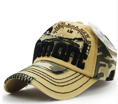 Camouflage baseball cap outdoor sunshade hats for men and women, European and American hats for leisure - RALO COLLECTION STUDIO