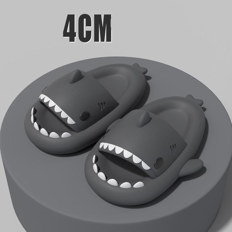 Cartoon Shark Slippers Funny Cutes Soft Slipper Indoor Outdoor Shoes For Women Men Couples - RALO COLLECTION STUDIO