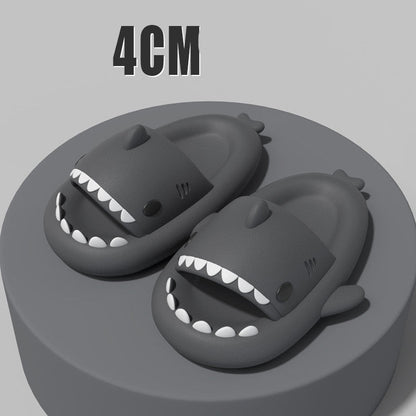 Cartoon Shark Slippers Funny Cutes Soft Slipper Indoor Outdoor Shoes For Women Men Couples - RALO COLLECTION STUDIO