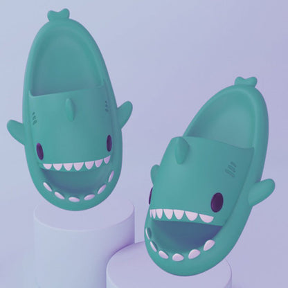 Cartoon Shark Slippers Funny Cutes Soft Slipper Indoor Outdoor Shoes For Women Men Couples - RALO COLLECTION STUDIO