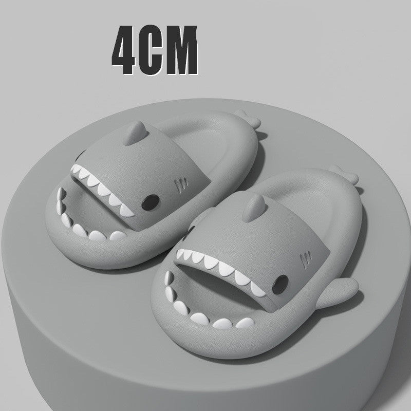 Cartoon Shark Slippers Funny Cutes Soft Slipper Indoor Outdoor Shoes For Women Men Couples - RALO COLLECTION STUDIO