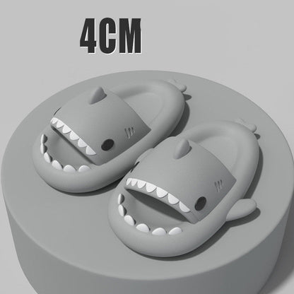Cartoon Shark Slippers Funny Cutes Soft Slipper Indoor Outdoor Shoes For Women Men Couples - RALO COLLECTION STUDIO