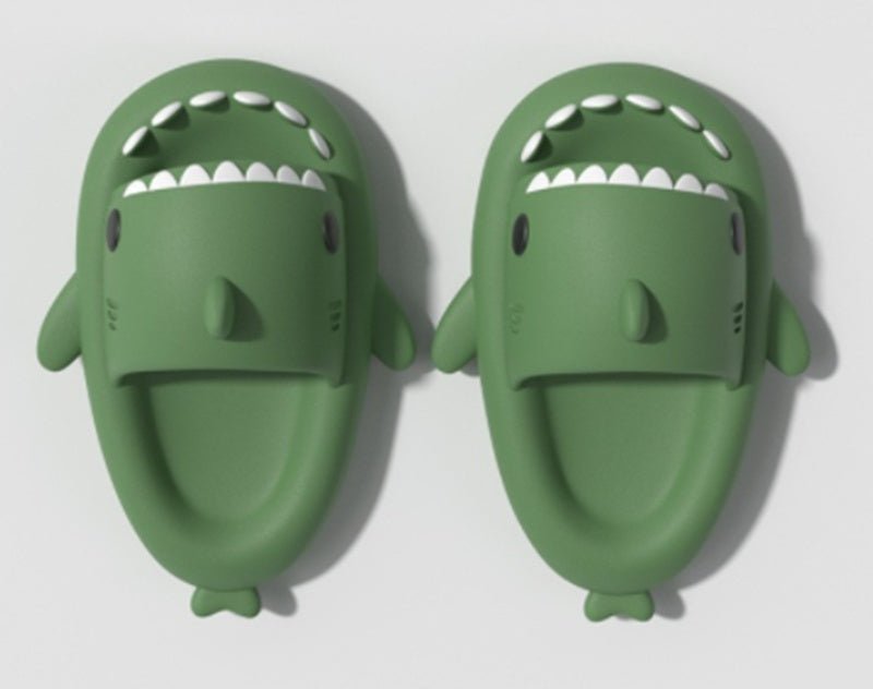 Cartoon Shark Slippers Funny Cutes Soft Slipper Indoor Outdoor Shoes For Women Men Couples - RALO COLLECTION STUDIO