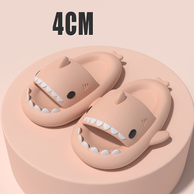 Cartoon Shark Slippers Funny Cutes Soft Slipper Indoor Outdoor Shoes For Women Men Couples - RALO COLLECTION STUDIO