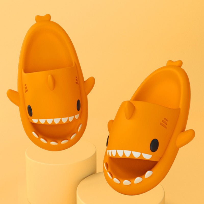 Cartoon Shark Slippers Funny Cutes Soft Slipper Indoor Outdoor Shoes For Women Men Couples - RALO COLLECTION STUDIO