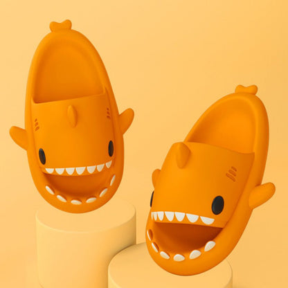 Cartoon Shark Slippers Funny Cutes Soft Slipper Indoor Outdoor Shoes For Women Men Couples - RALO COLLECTION STUDIO
