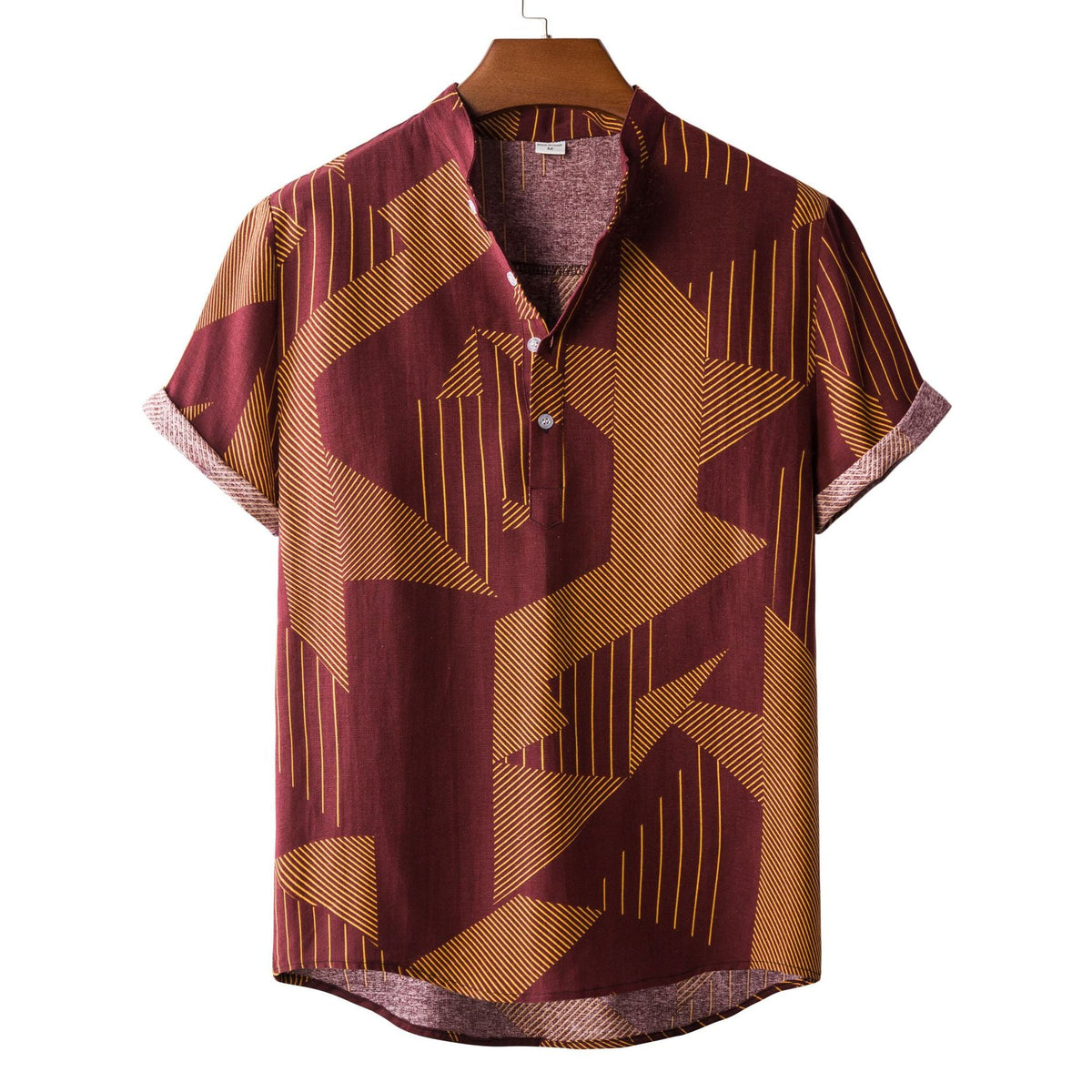 Casual Linen Floral Shirt Men - RALO COLLECTION STUDIO
