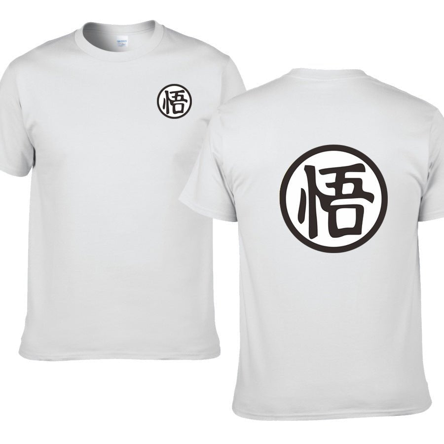 Casual Men Short Sleeve Shirt Cotton High Quality Male T-Shirts Anime Tops Tees - RALO COLLECTION STUDIO