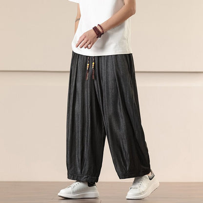 Casual Men's Retro Loose Plus Size Harem Pants - RALO COLLECTION STUDIO