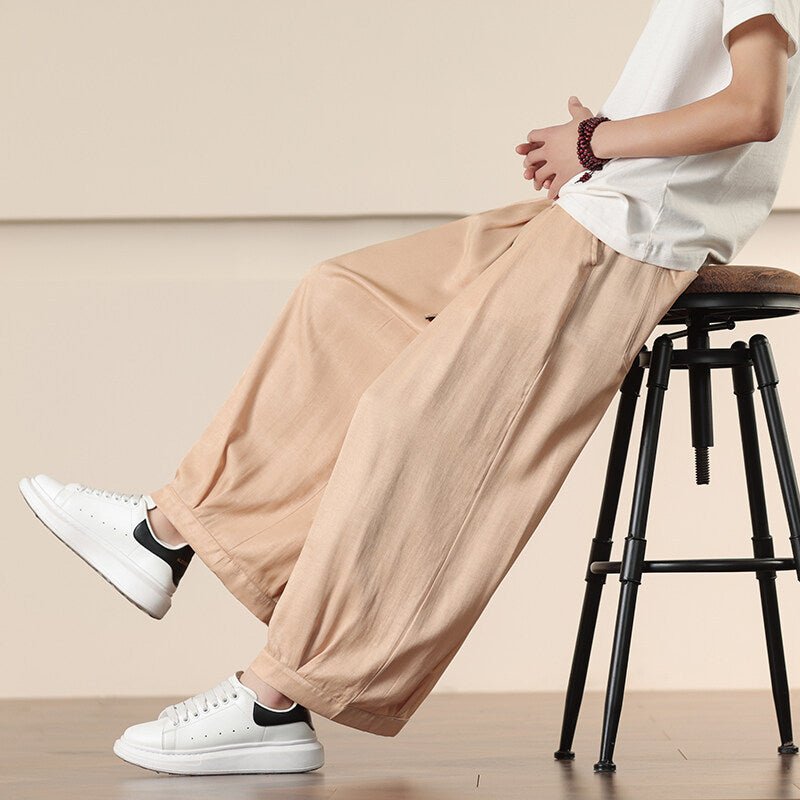 Casual Men's Retro Loose Plus Size Harem Pants - RALO COLLECTION STUDIO