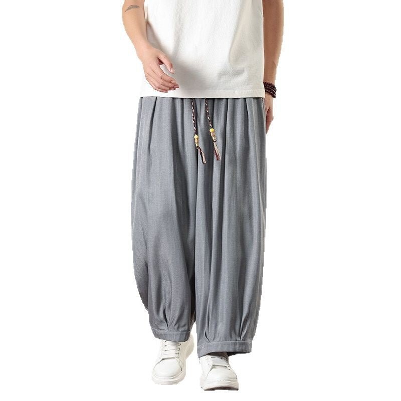 Casual Men's Retro Loose Plus Size Harem Pants - RALO COLLECTION STUDIO