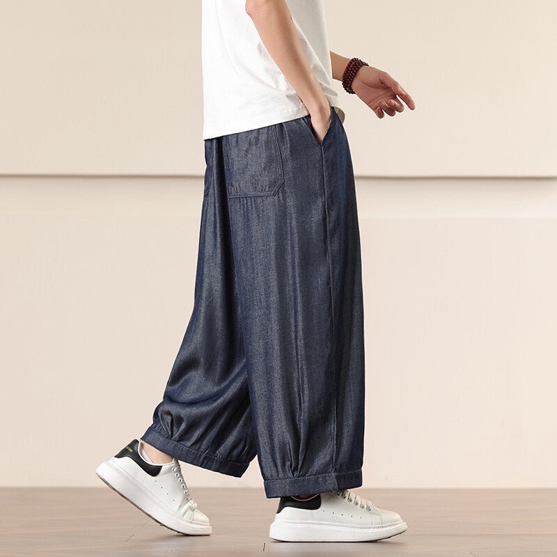 Casual Men's Retro Loose Plus Size Harem Pants - RALO COLLECTION STUDIO