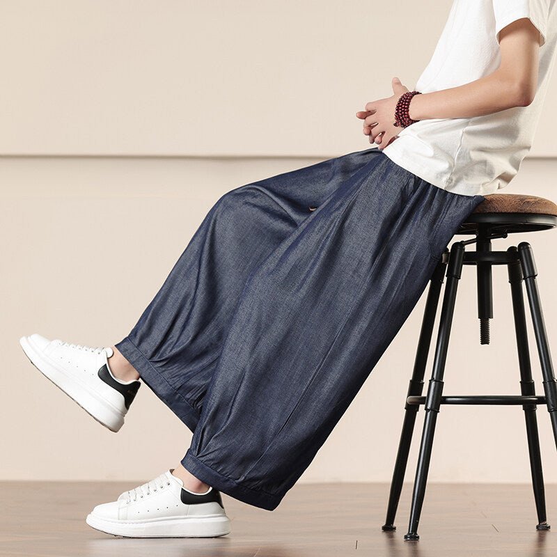 Casual Men's Retro Loose Plus Size Harem Pants - RALO COLLECTION STUDIO