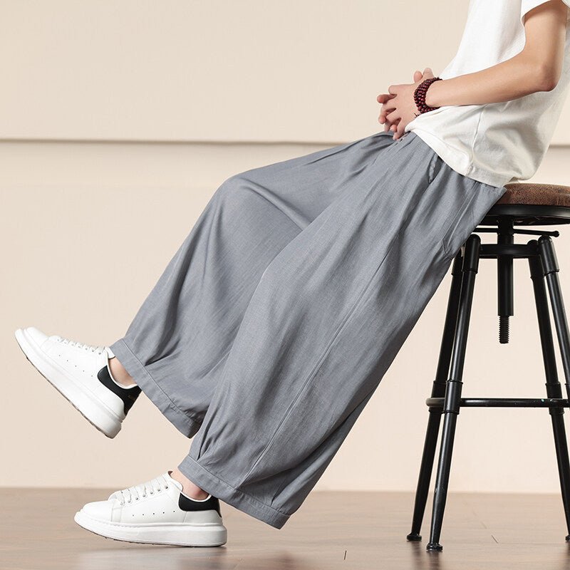 Casual Men's Retro Loose Plus Size Harem Pants - RALO COLLECTION STUDIO