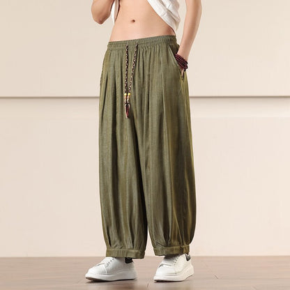Casual Men's Retro Loose Plus Size Harem Pants - RALO COLLECTION STUDIO