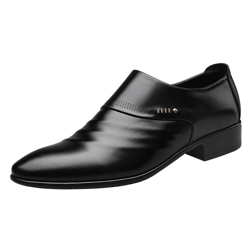 Casual pointed toe shoes men leather shoes men - RALO COLLECTION STUDIO