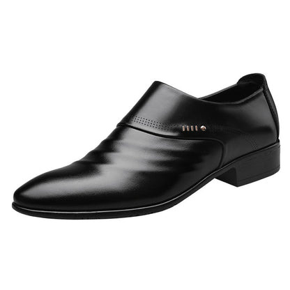 Casual pointed toe shoes men leather shoes men - RALO COLLECTION STUDIO