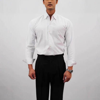 Casual Solid Color Workwear Shirt Men - RALO COLLECTION STUDIO