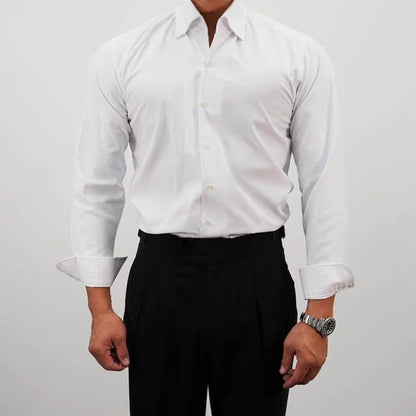 Casual Solid Color Workwear Shirt Men - RALO COLLECTION STUDIO