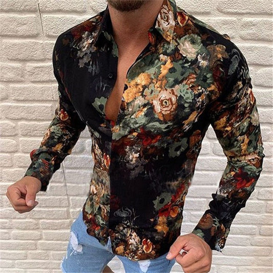 Casual Trendy Fashion Slim Shirt Men - RALO COLLECTION STUDIO