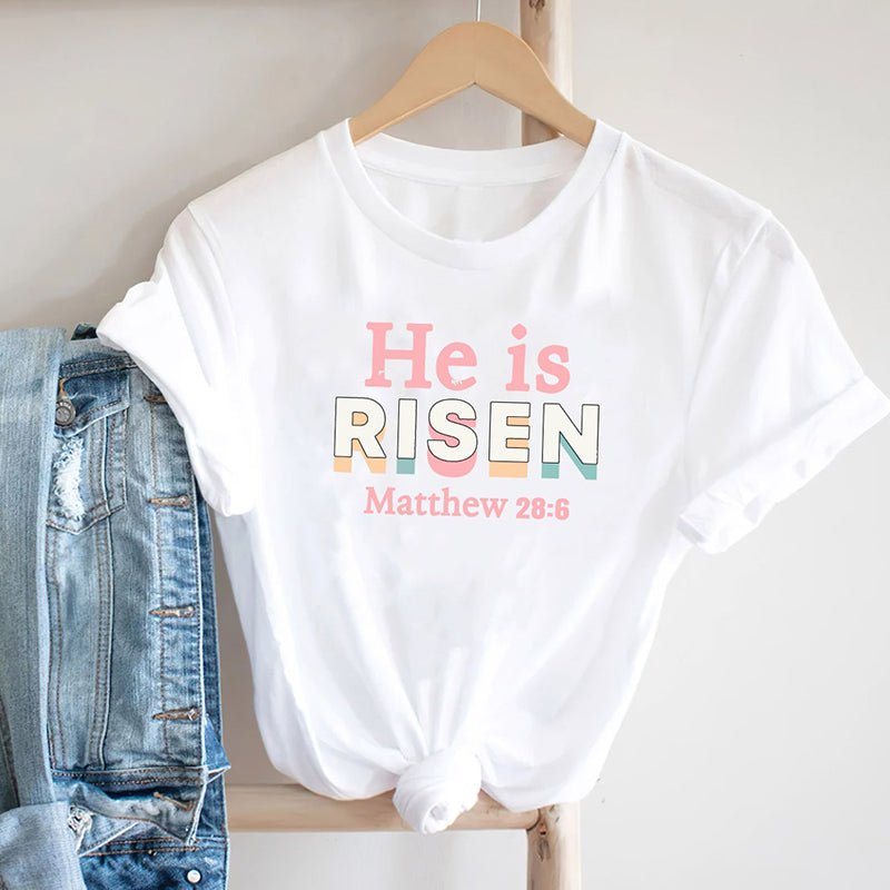 Chapel Of Jesus Christ Tee Harajuku Short Sleeve Ladies - RALO COLLECTION STUDIO