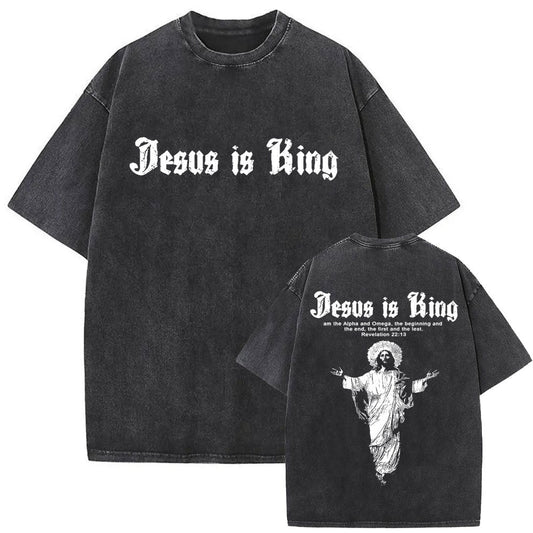 Christian Religious Jesus Forgive Them Father Vintage Washed T-shirt - RALO COLLECTION STUDIO