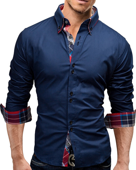 Classic Inner Slim Men Shirt - RALO COLLECTION STUDIO