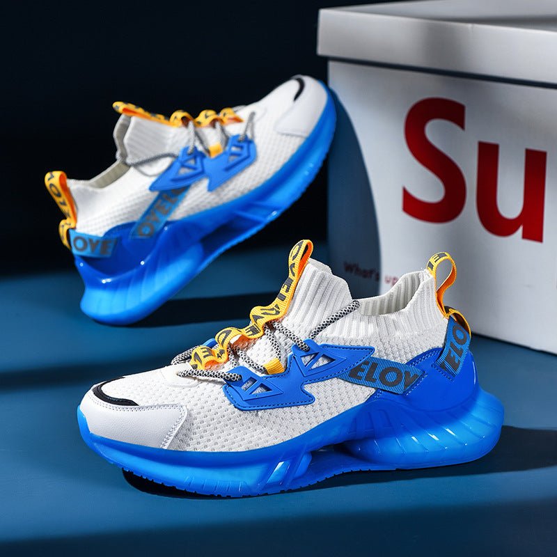 Colorful Luminous Men’s Running Shoes – Lightweight Night Glow Casual Sneakers - RALO COLLECTION STUDIO