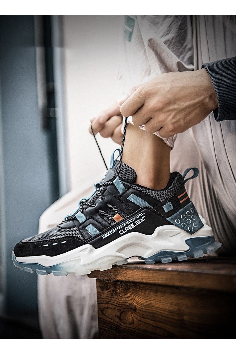 Comfortable daddy shoes student sports shoes running shoes trendy shoes - RALO COLLECTION STUDIO