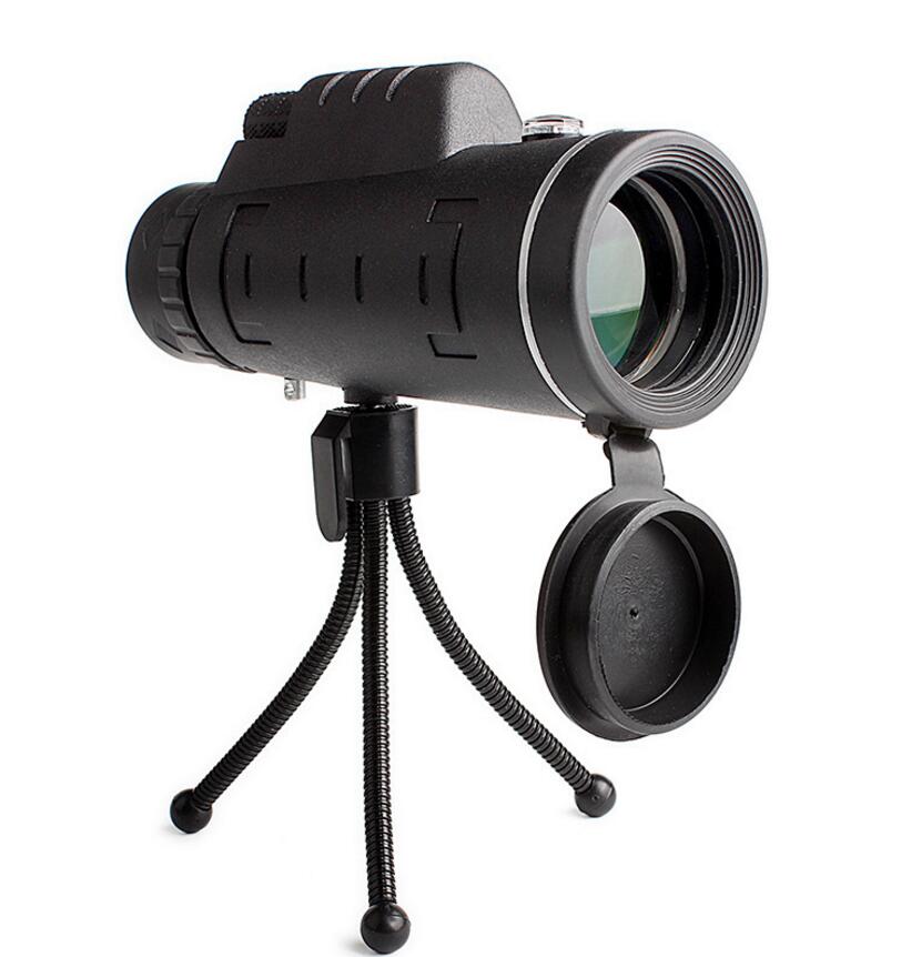 Compatible with Apple, Monocular Telescope Zoom Scope with Compass Phone Clip Tripod - RALO COLLECTION STUDIO