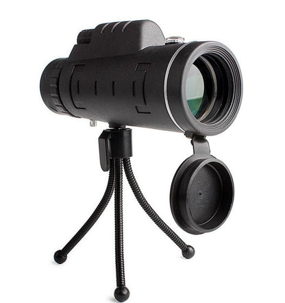 Compatible with Apple, Monocular Telescope Zoom Scope with Compass Phone Clip Tripod - RALO COLLECTION STUDIO