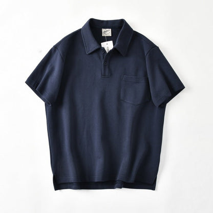 Cotton Loose Silhouette Casual Polo Shirt Men - RALO COLLECTION STUDIO