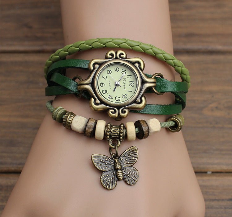 Cowhide winding bracelet watch - RALO COLLECTION STUDIO