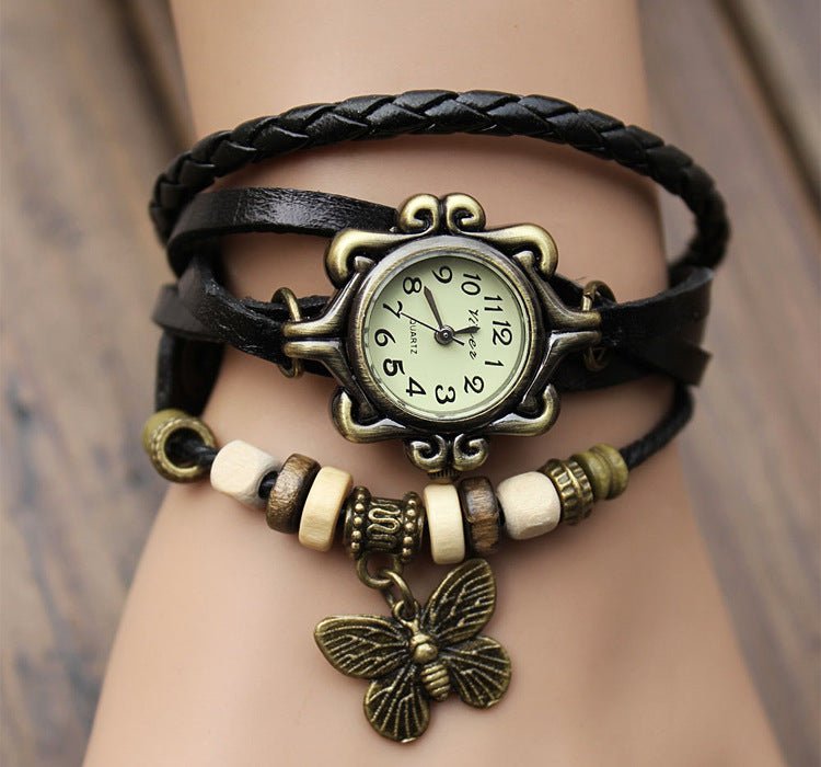 Cowhide winding bracelet watch - RALO COLLECTION STUDIO