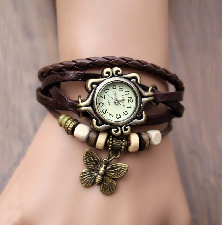 Cowhide winding bracelet watch - RALO COLLECTION STUDIO