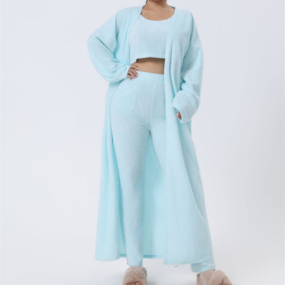 Ralo Cozy Luxe 3-Piece Pajama & Lounge Set for Women - RALO COLLECTION STUDIO