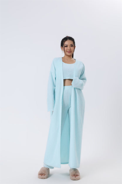 Ralo Cozy Luxe 3-Piece Pajama & Lounge Set for Women - RALO COLLECTION STUDIO