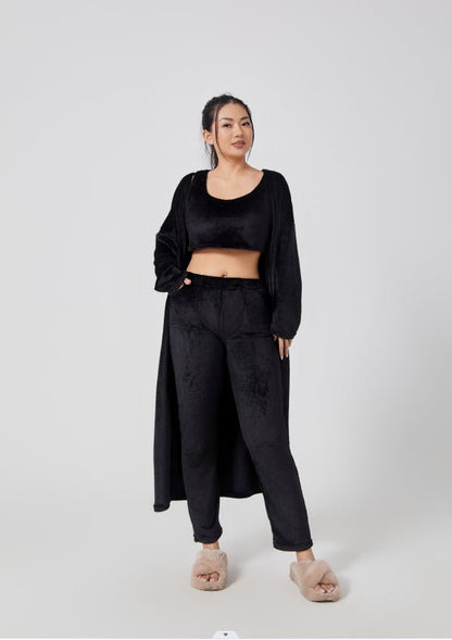 Ralo Cozy Luxe 3-Piece Pajama & Lounge Set for Women - RALO COLLECTION STUDIO
