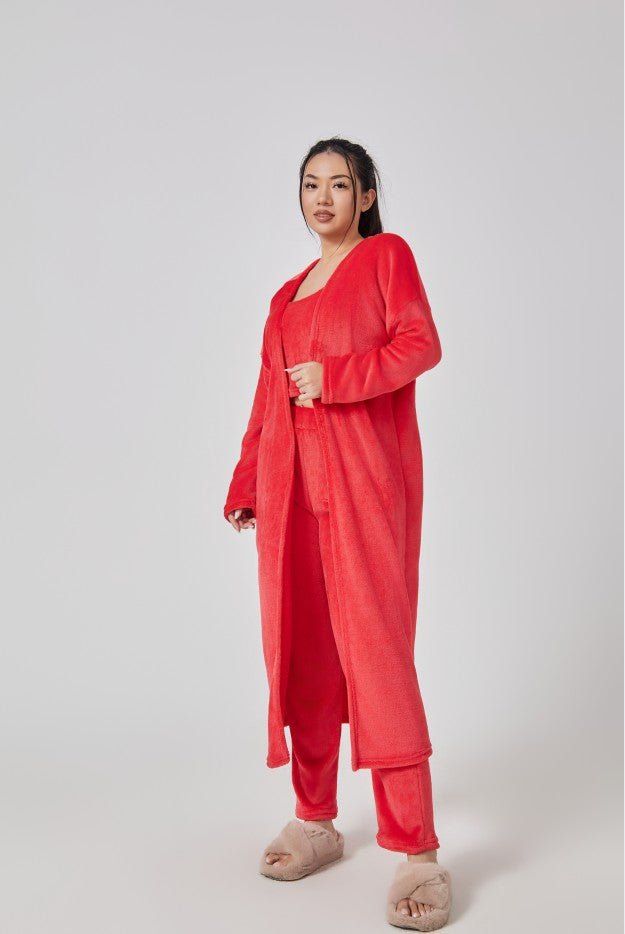 Ralo Cozy Luxe 3-Piece Pajama & Lounge Set for Women - RALO COLLECTION STUDIO