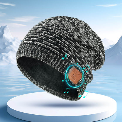 Creative Music Headphone Knitted Hat - RALO COLLECTION STUDIO
